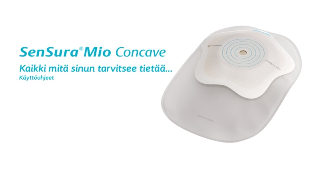 SenSura® Mio Concave 1-osainen suljettu